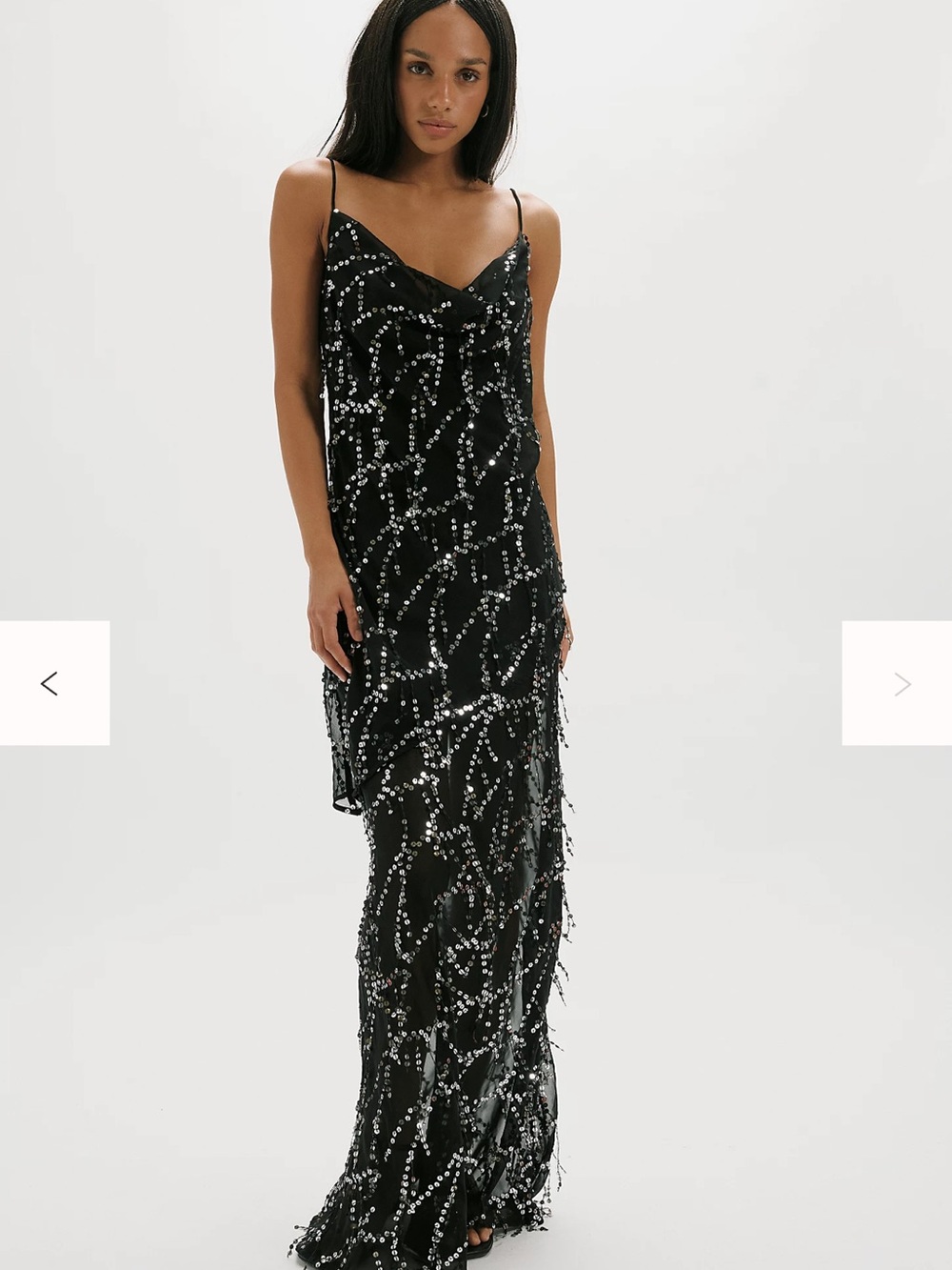 Third Form Refract Bias Maxi Dress